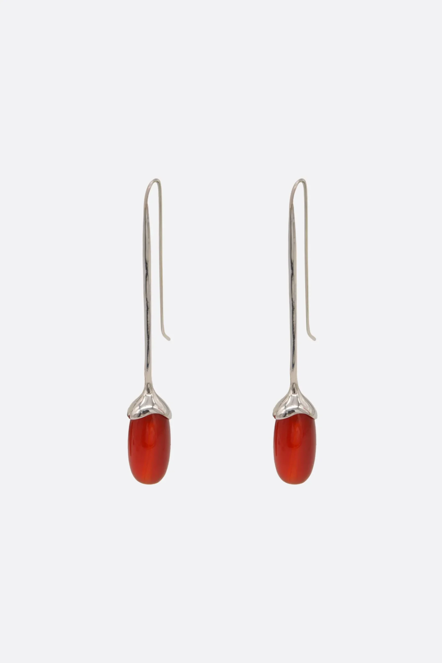 Women SOPHIE BUHAI Long Dripping Stone earrings in carnelian