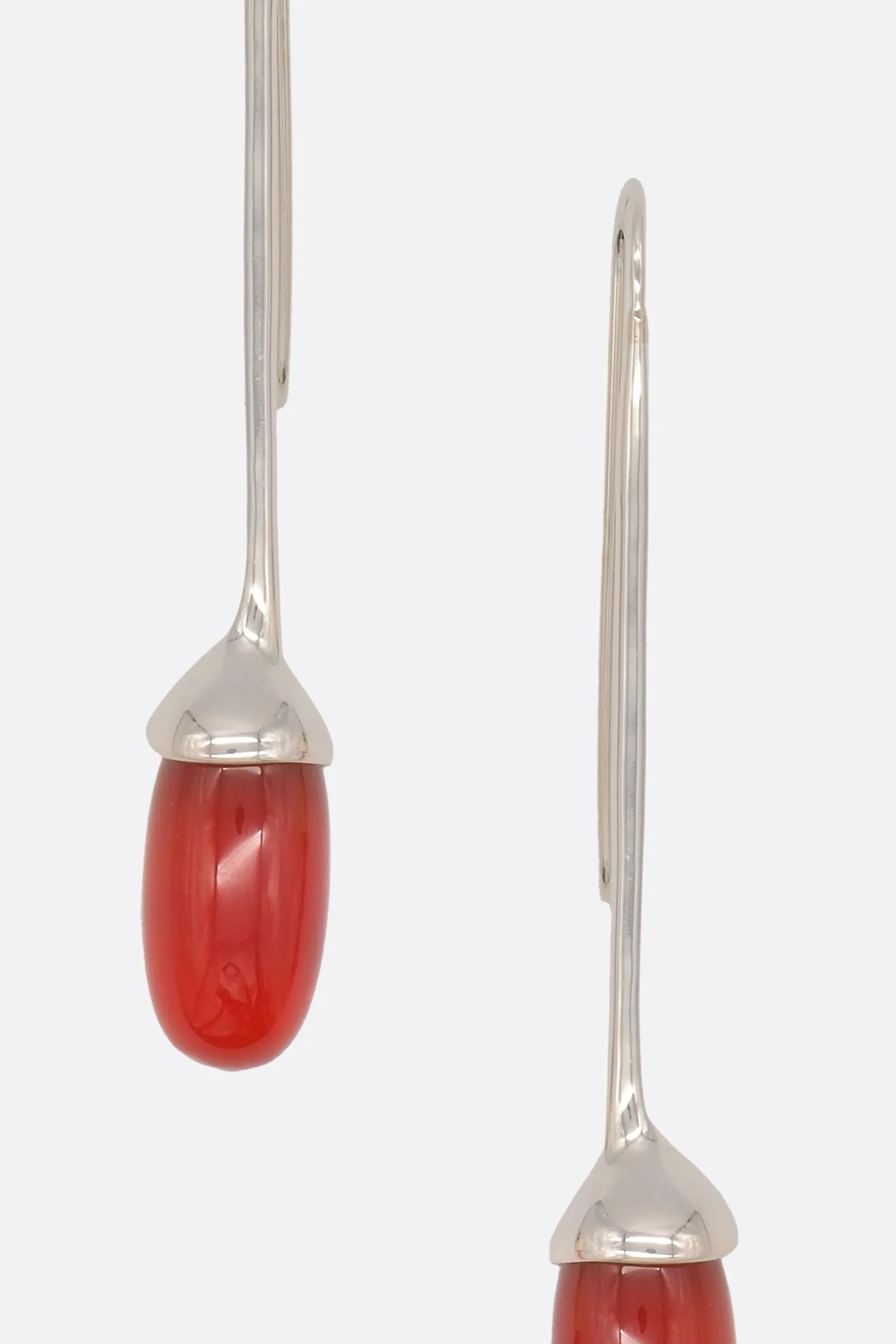 Women SOPHIE BUHAI Long Dripping Stone earrings in carnelian