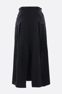 Women JUNYA WATANABE long skirt in technical wool