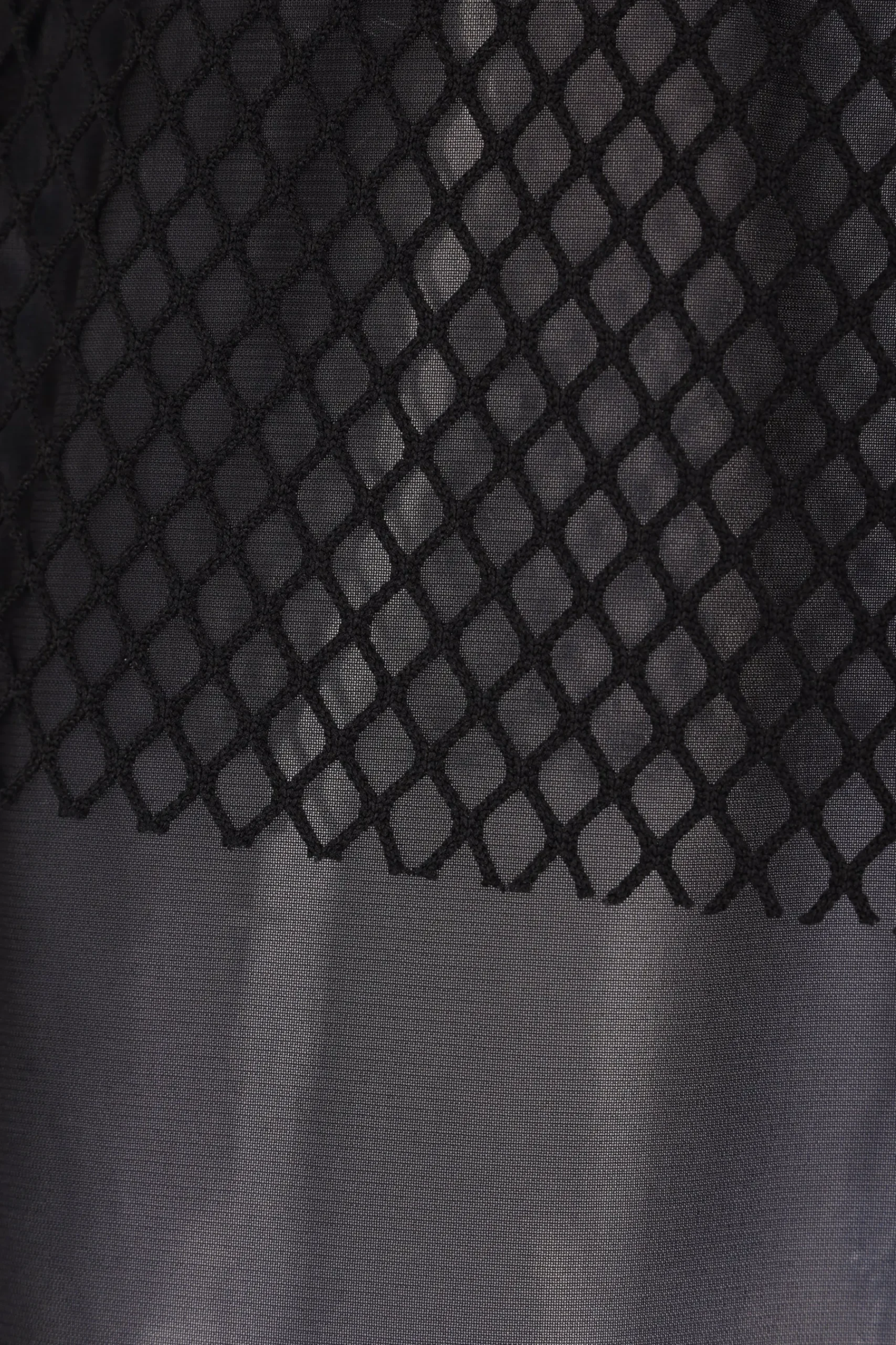 Women COMME DES GARÇONS COMME des GARÇONS long-sleeve t-shirt in jersey and mesh