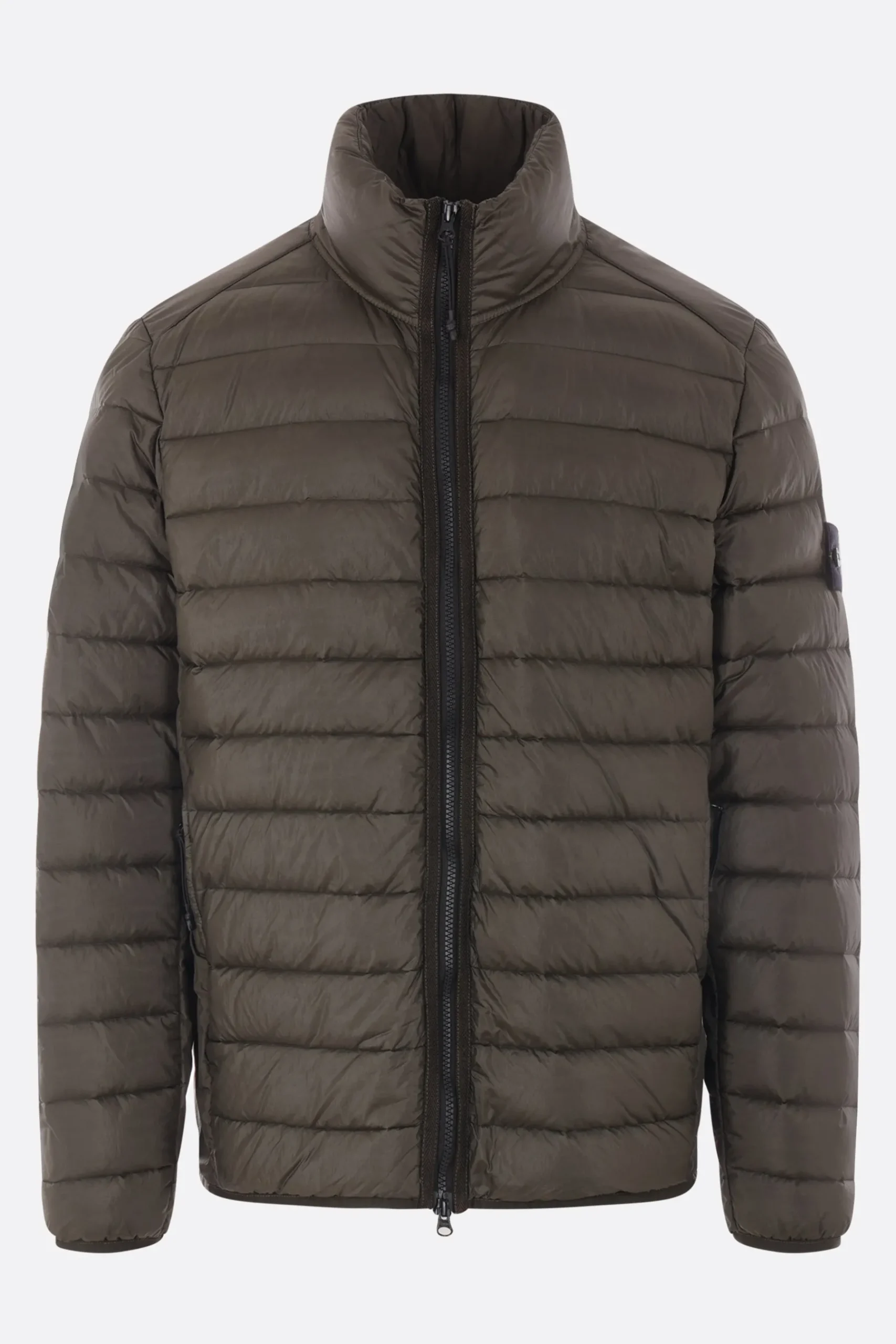 STONE ISLAND Loom Woven Chambers Nylon down jacket