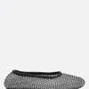 Women ALOHAS Lorain ballerina in mesh with rhinestones