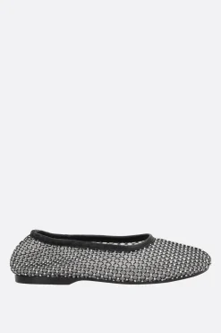 Women ALOHAS Lorain ballerina in mesh with rhinestones