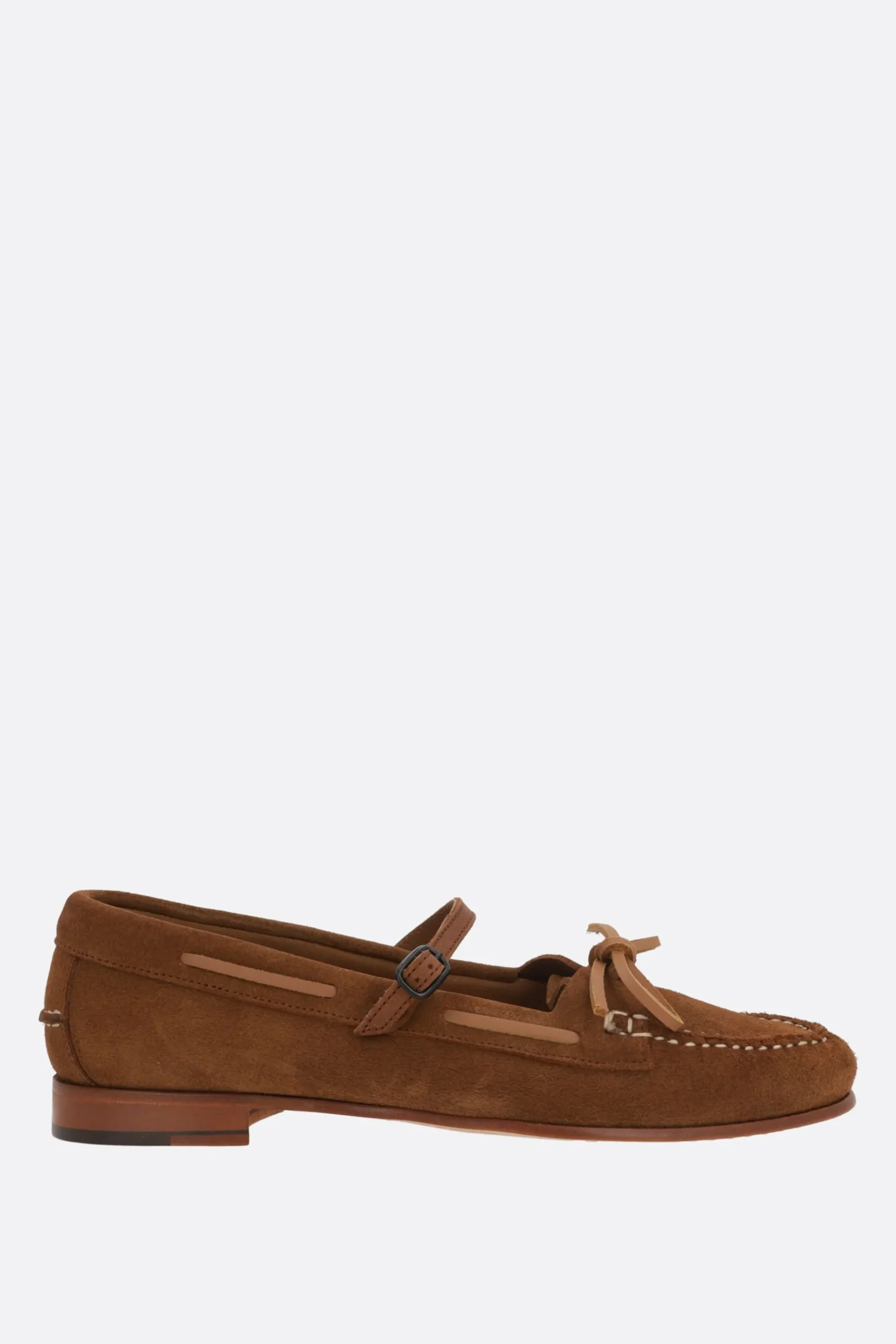 Women HEREU Lorea mary-jane loafers in suede