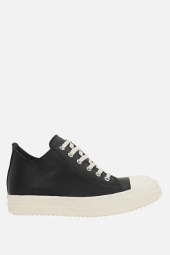 Women RICK OWENS low-top sneakers in smooth leather