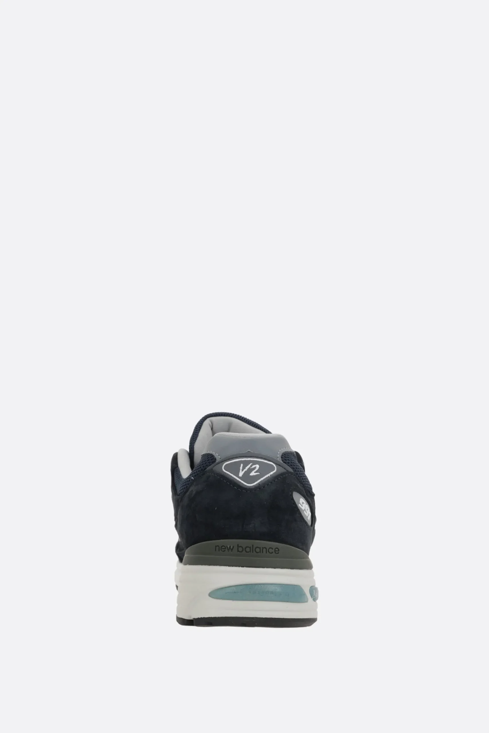 Women NEW BALANCE MADE in UK 991 mesh and suede sneakers
