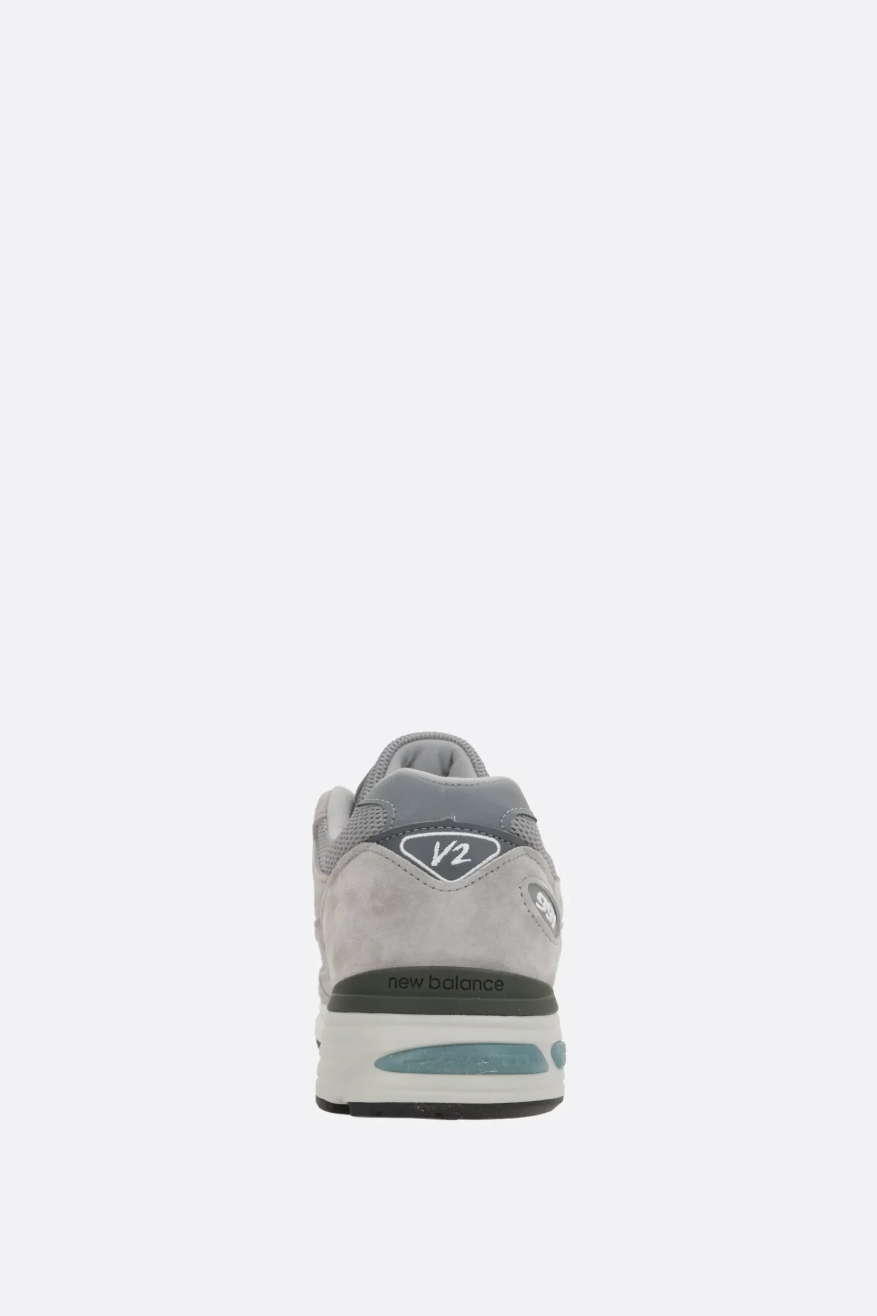 Women NEW BALANCE MADE in UK 991 mesh and suede sneakers