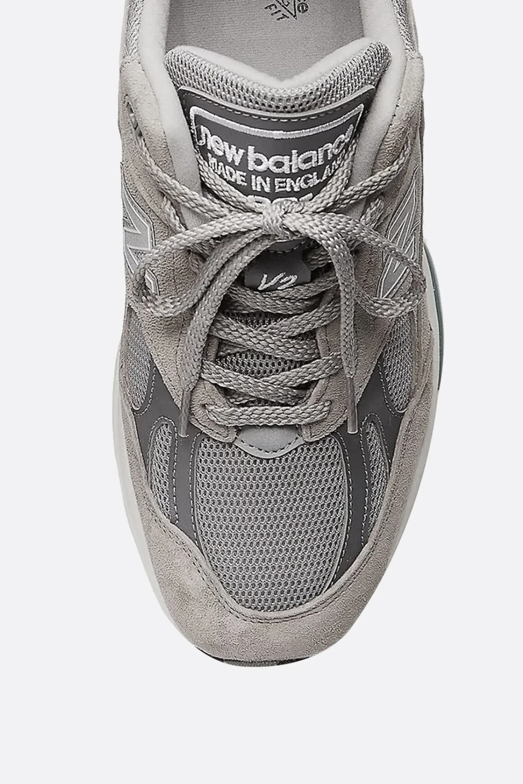Women NEW BALANCE MADE in UK 991 mesh and suede sneakers