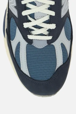 NEW BALANCE Made in UK 991v2 sneakers in mesh and nabuk