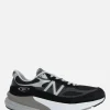 Women NEW BALANCE Made in USA 990v6 mesh and suede sneakers