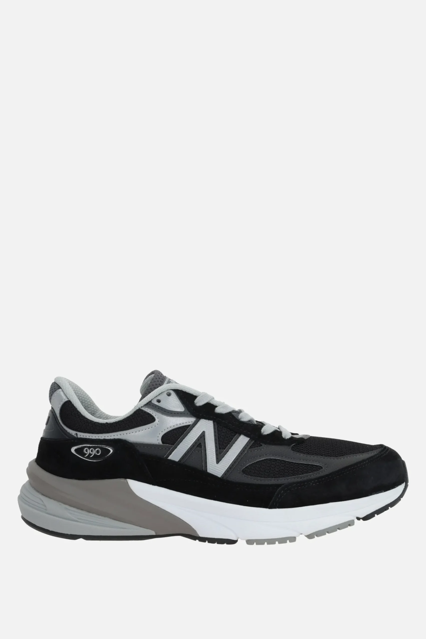 Women NEW BALANCE Made in USA 990v6 mesh and suede sneakers