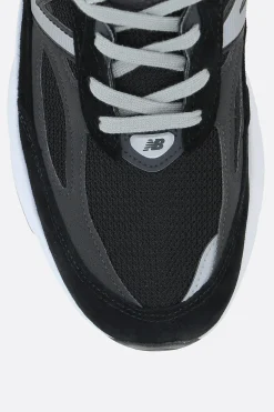 Women NEW BALANCE Made in USA 990v6 mesh and suede sneakers