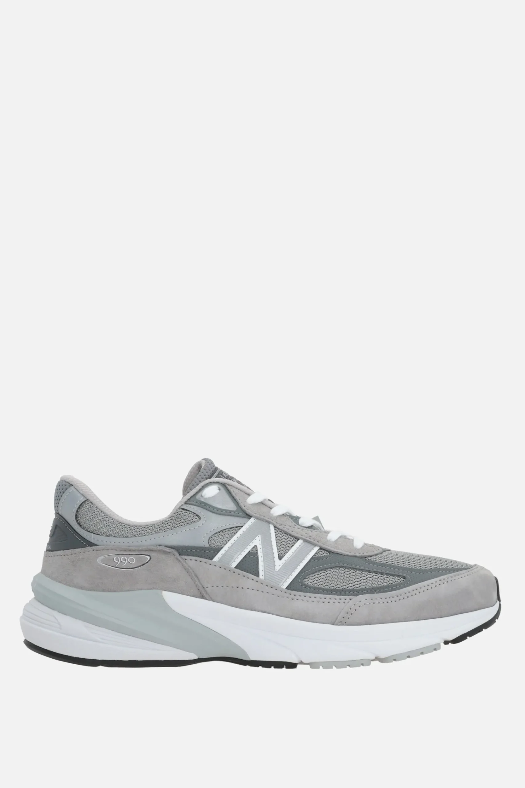 NEW BALANCE Made in USA 990v6 suede and mesh sneakers