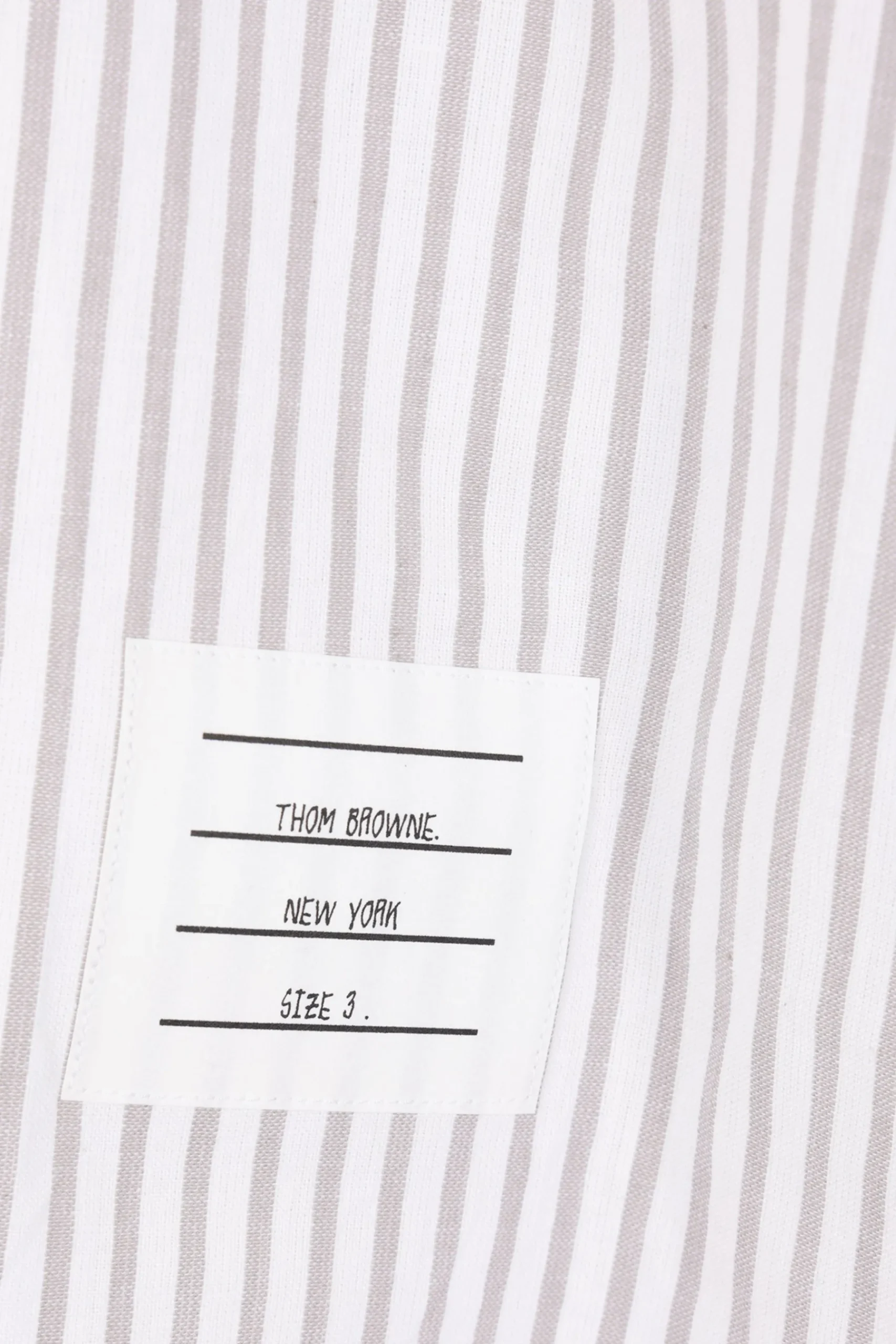 THOM BROWNE Madras cotton shirt