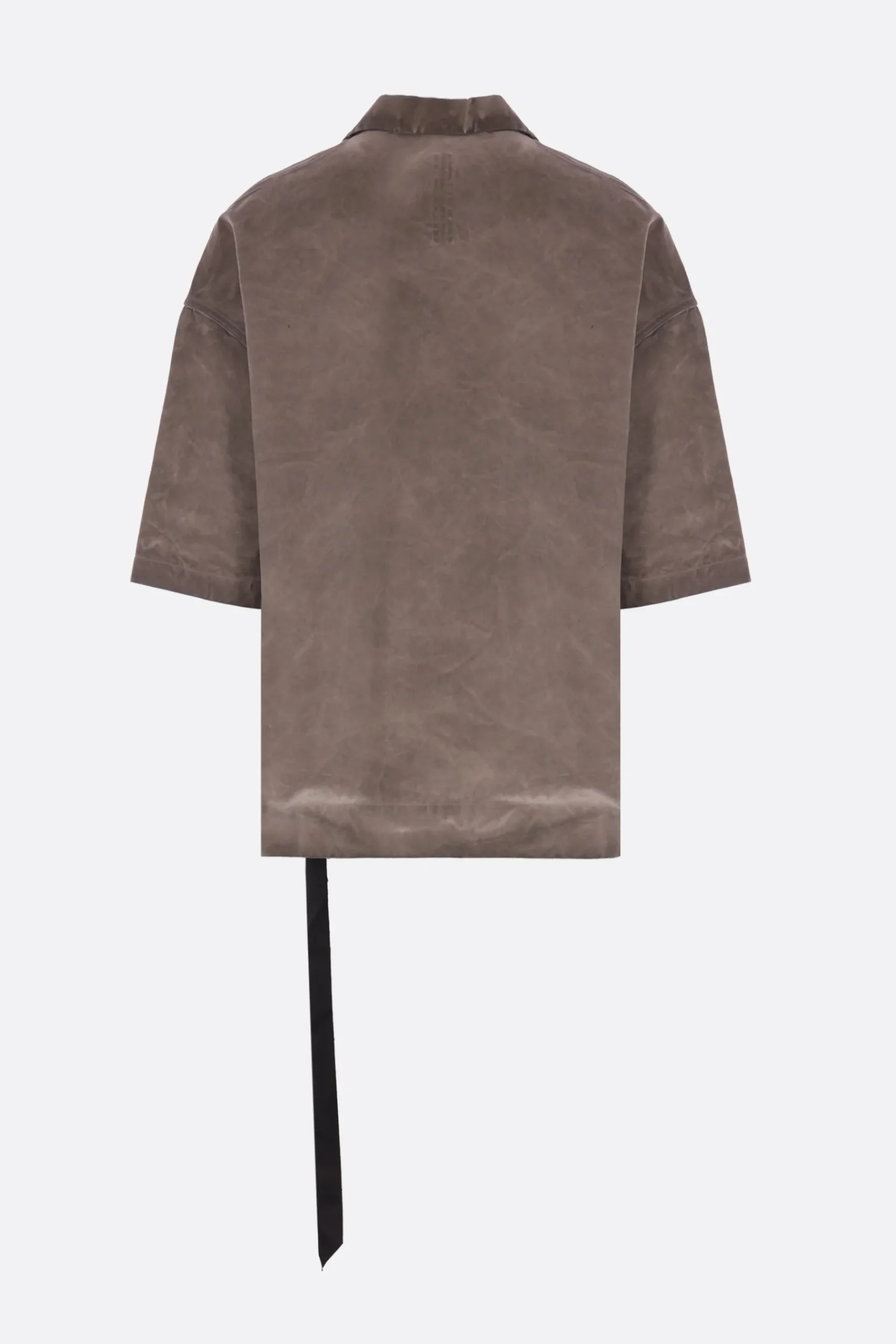 RICK OWENS DRKSHDW Magnum Tommy short-sleeve shirt in canvas