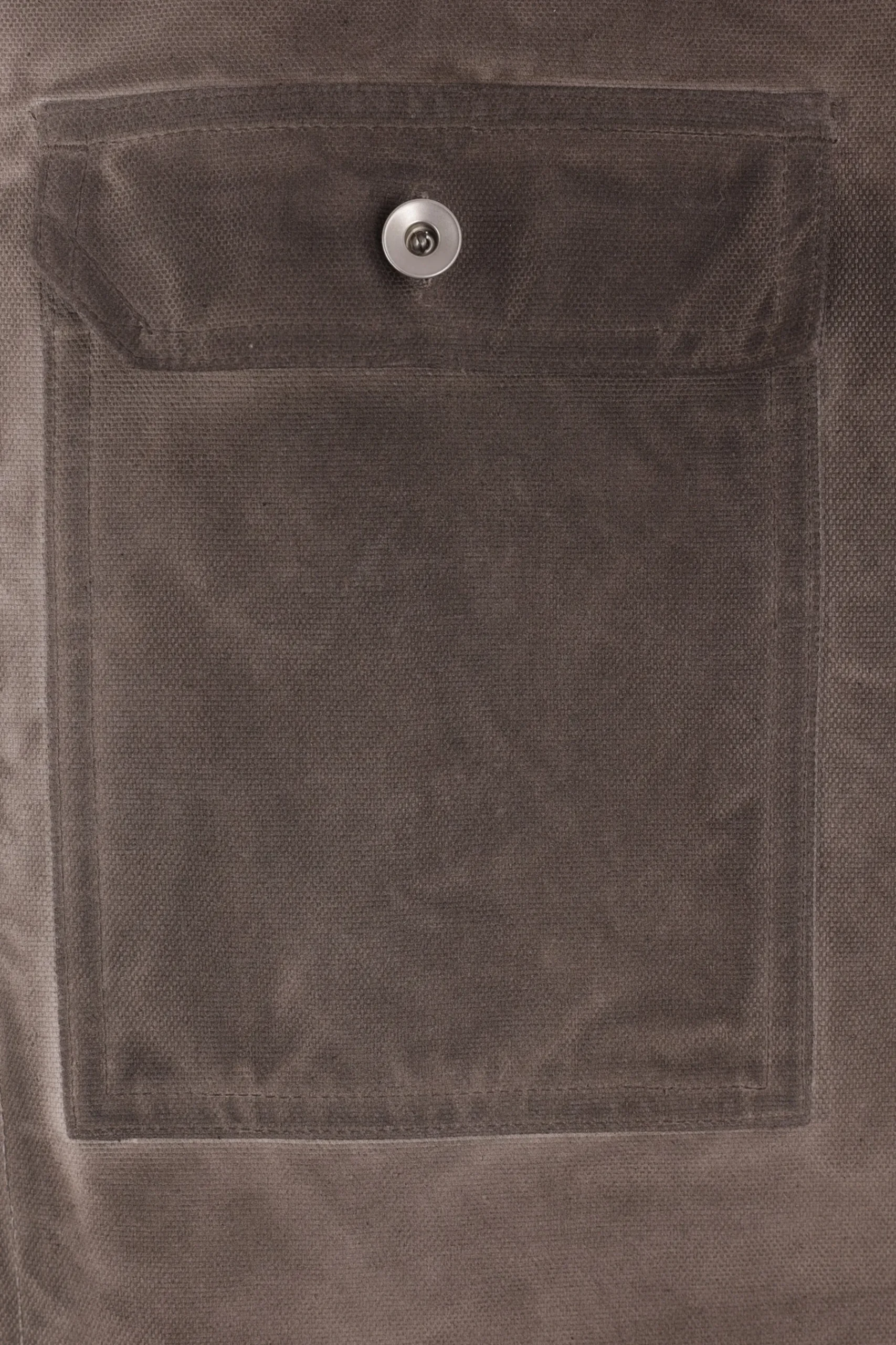RICK OWENS DRKSHDW Magnum Tommy short-sleeve shirt in canvas