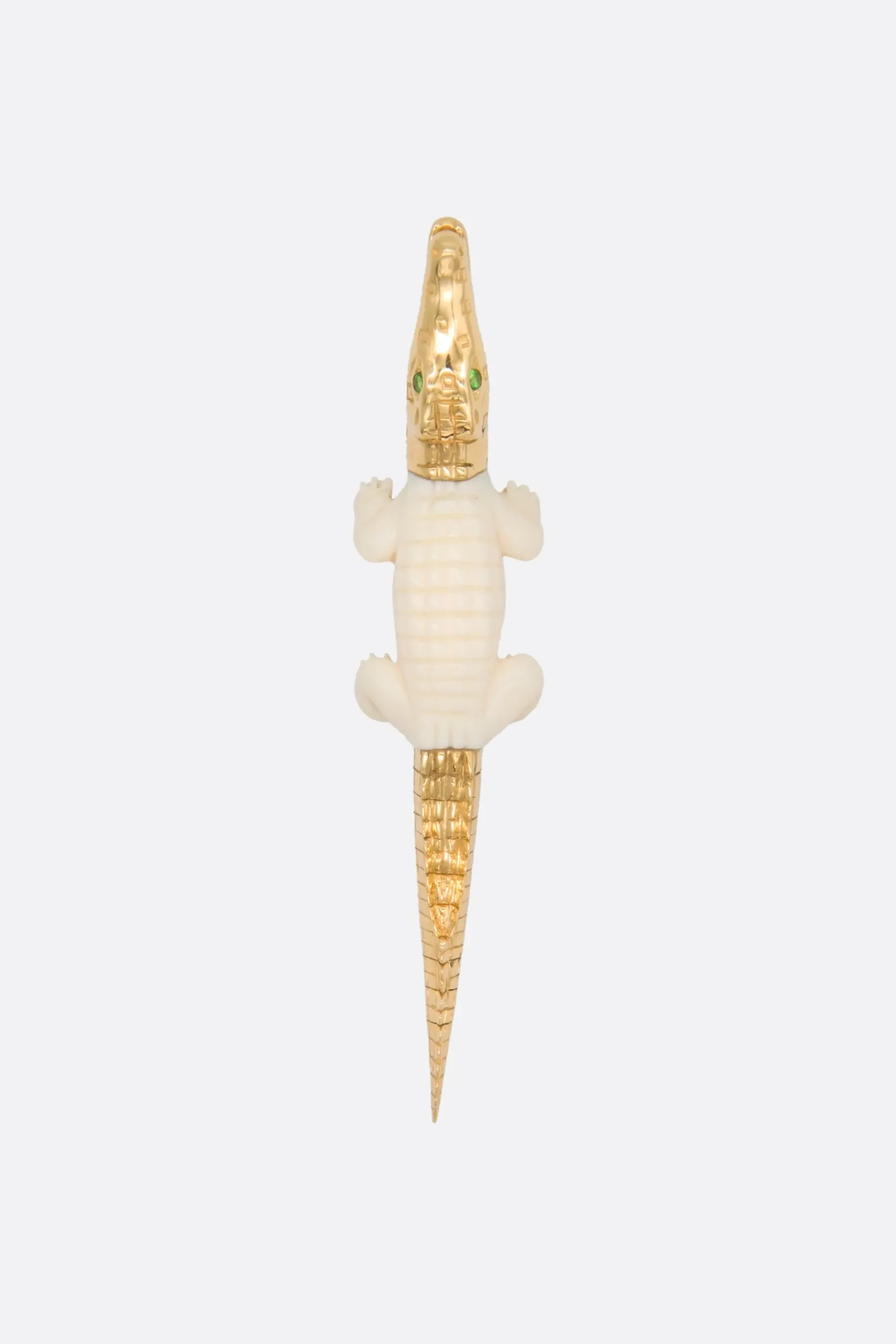 Women BIBI VAN DER VELDEN Mammoth Alligator Bite single earring