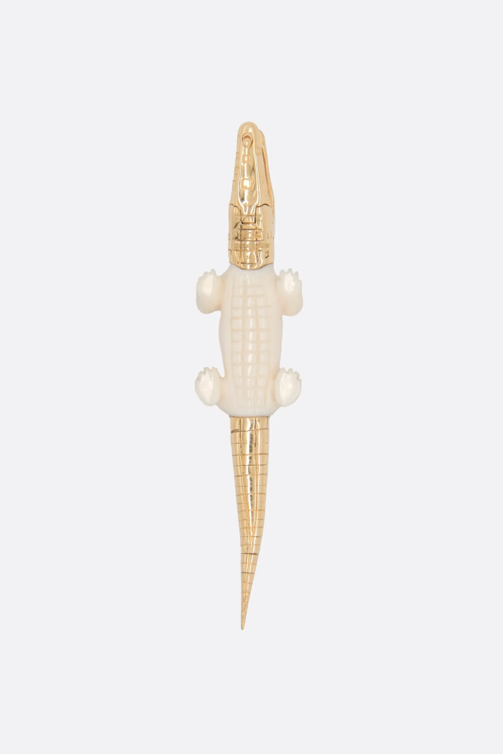 Women BIBI VAN DER VELDEN Mammoth Alligator Bite single earring