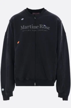 MARTINE ROSE Marlboro full-zip sweatshirt in jersey