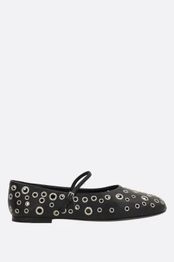 Women TORY BURCH mary-jane ballerina in nappa with eyelets