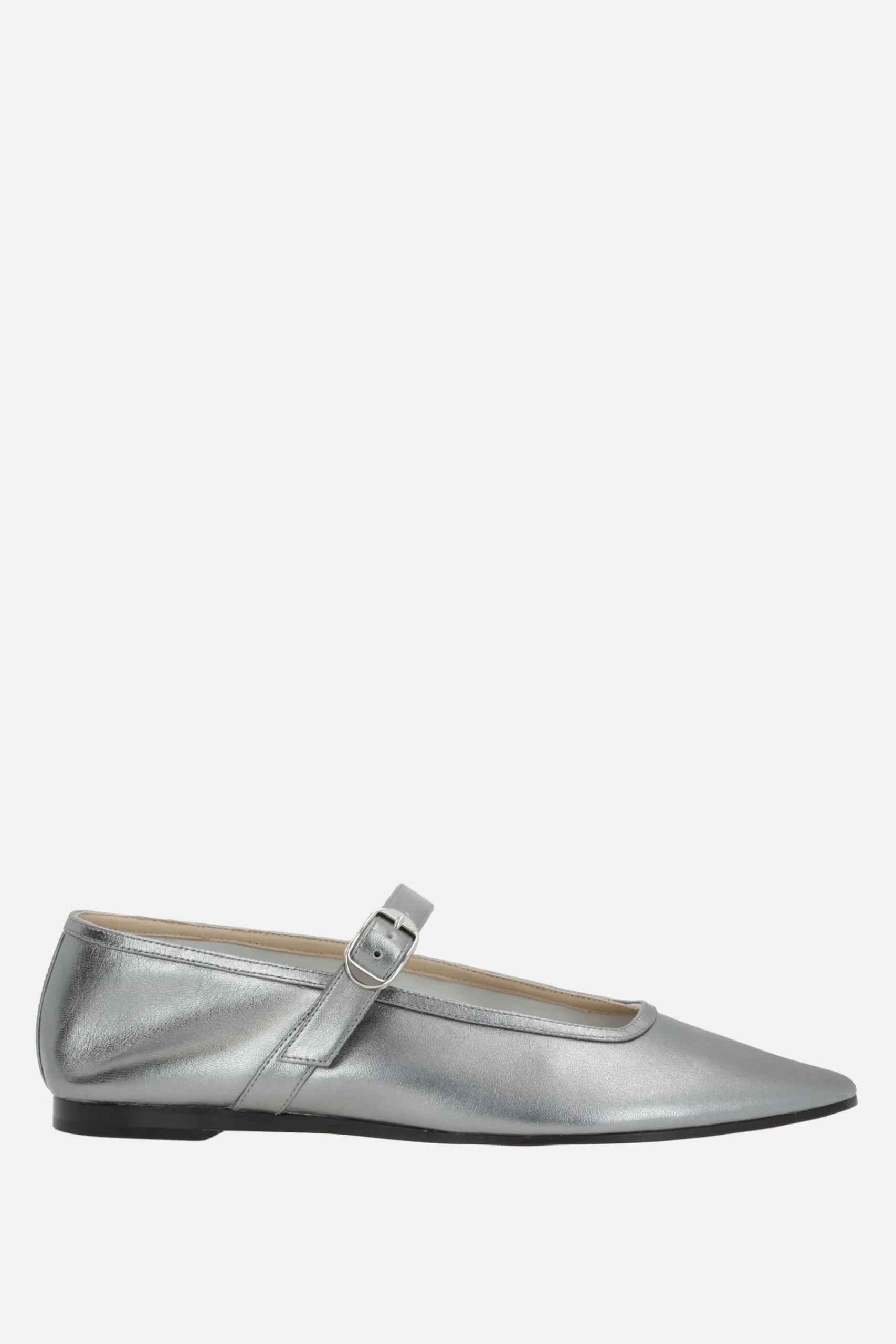 Women LE MONDE BERYL mary-jane ballerinas in metallic nappa