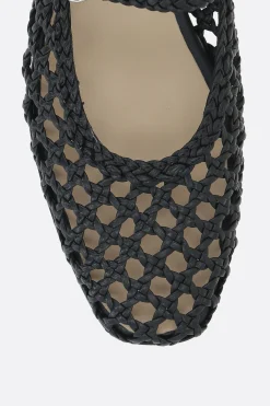 Women LE MONDE BERYL mary-jane ballerinas in woven leather