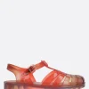 Women NODALETO X MELISSA Melissa Possession + Nodaleto flat sandals in rubber
