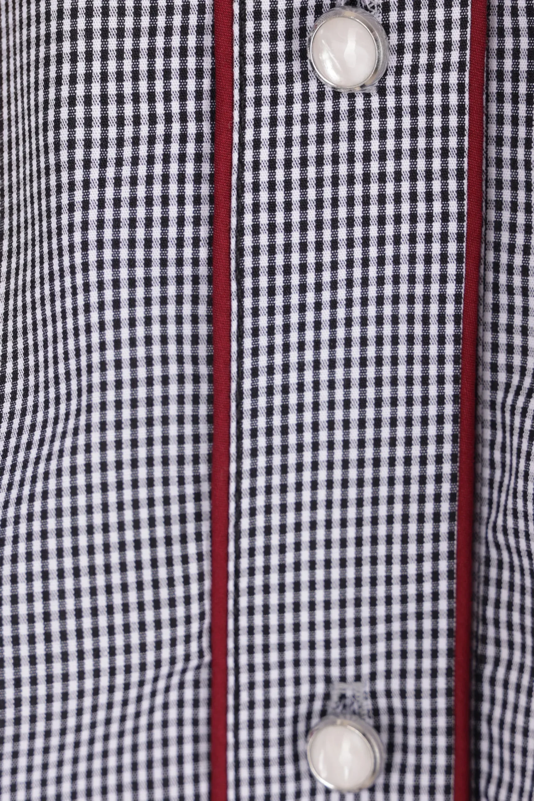 Women MOLLY GODDARD Meredith shirt in Gingham cotton
