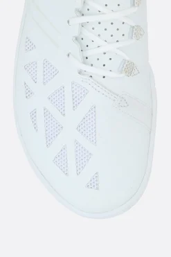 JUNYA WATANABE MAN mesh and synthetic leather sneakers