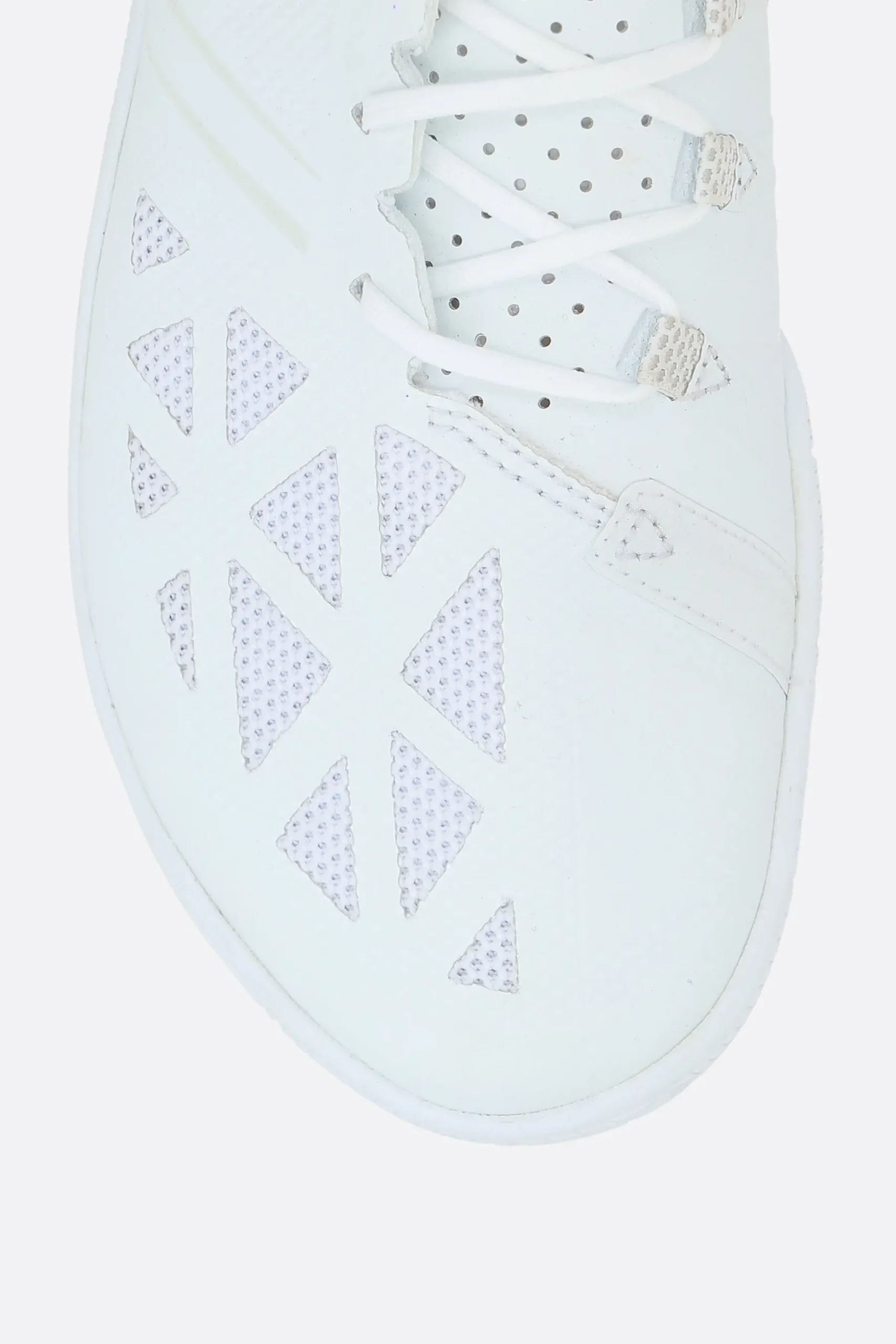 JUNYA WATANABE MAN mesh and synthetic leather sneakers