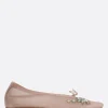 Women SIMONE ROCHA mesh ballerinas with embroidery