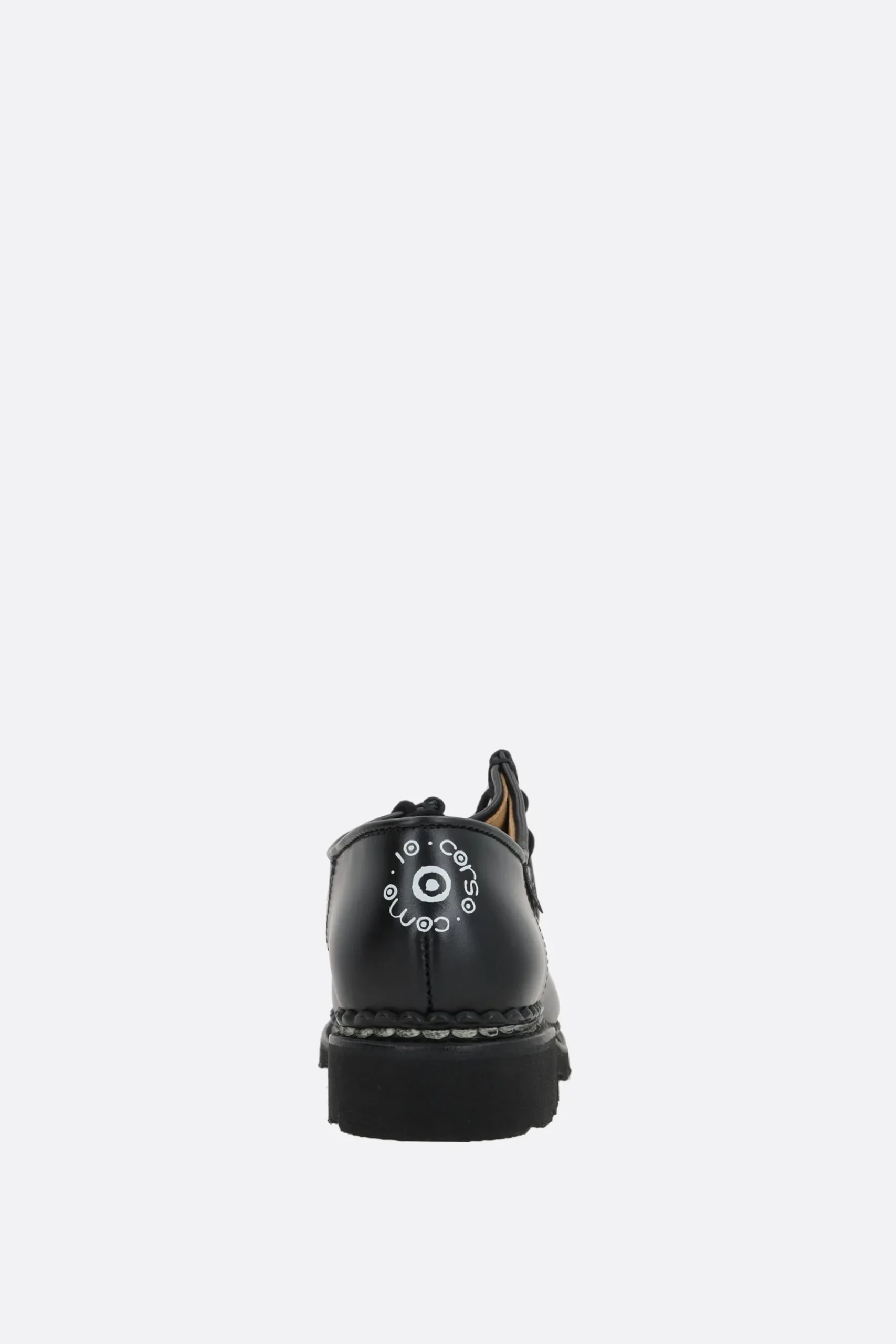 Women PARABOOT X 10 CORSO COMO Michael/Griff derby shoes in smooth leather and calf hair