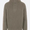 META CAMPANIA COLLECTIVE Michel cashmere half-zip sweater