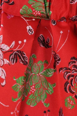 Women COMME DES GARÇONS midi skirt in jacquard satin