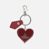 Women VIVIENNE WESTWOOD Mirror Heart Orb key holder