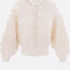 Women PAULINE DUJANCOURT mohair and silk cropped cardigan