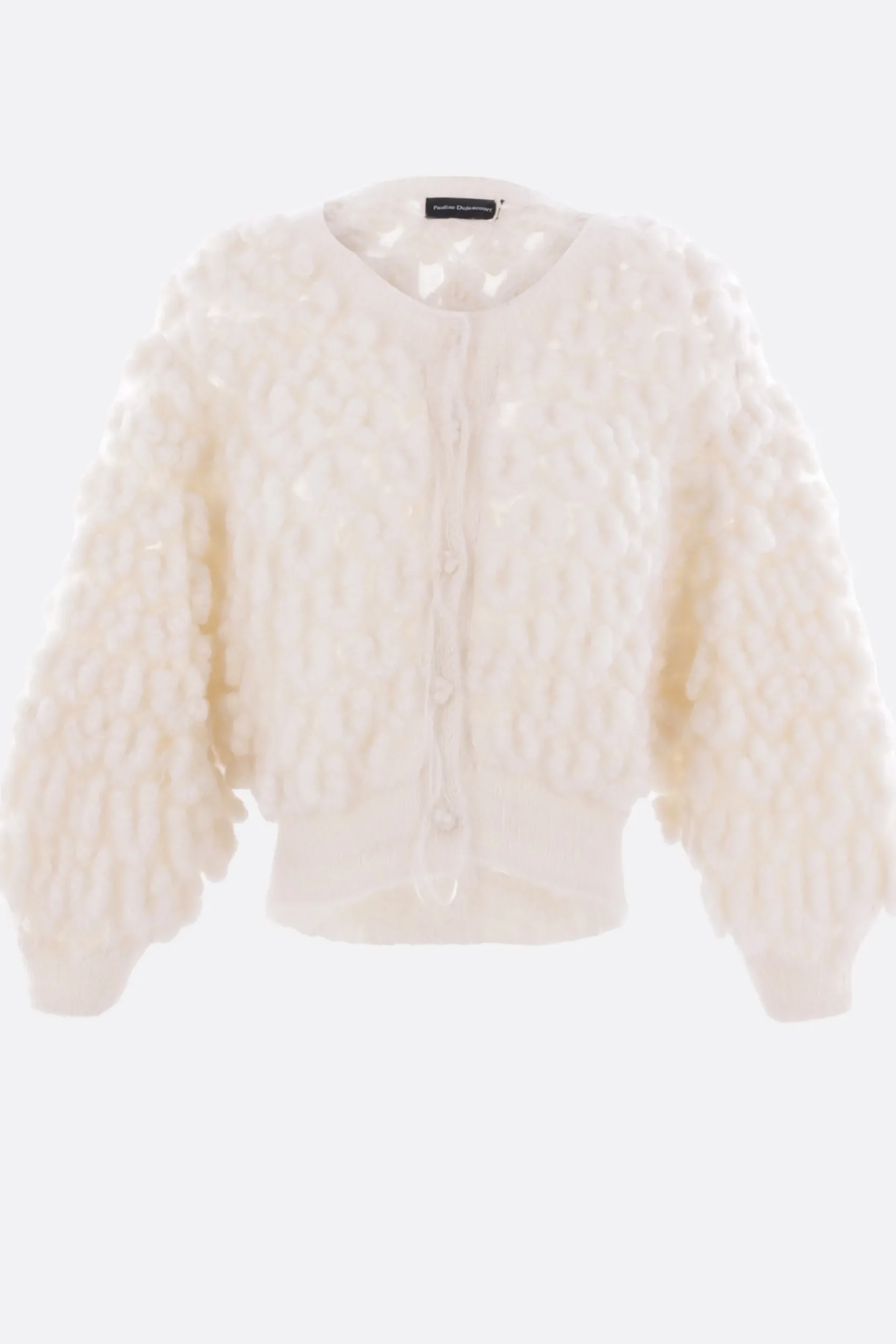 Women PAULINE DUJANCOURT mohair and silk cropped cardigan