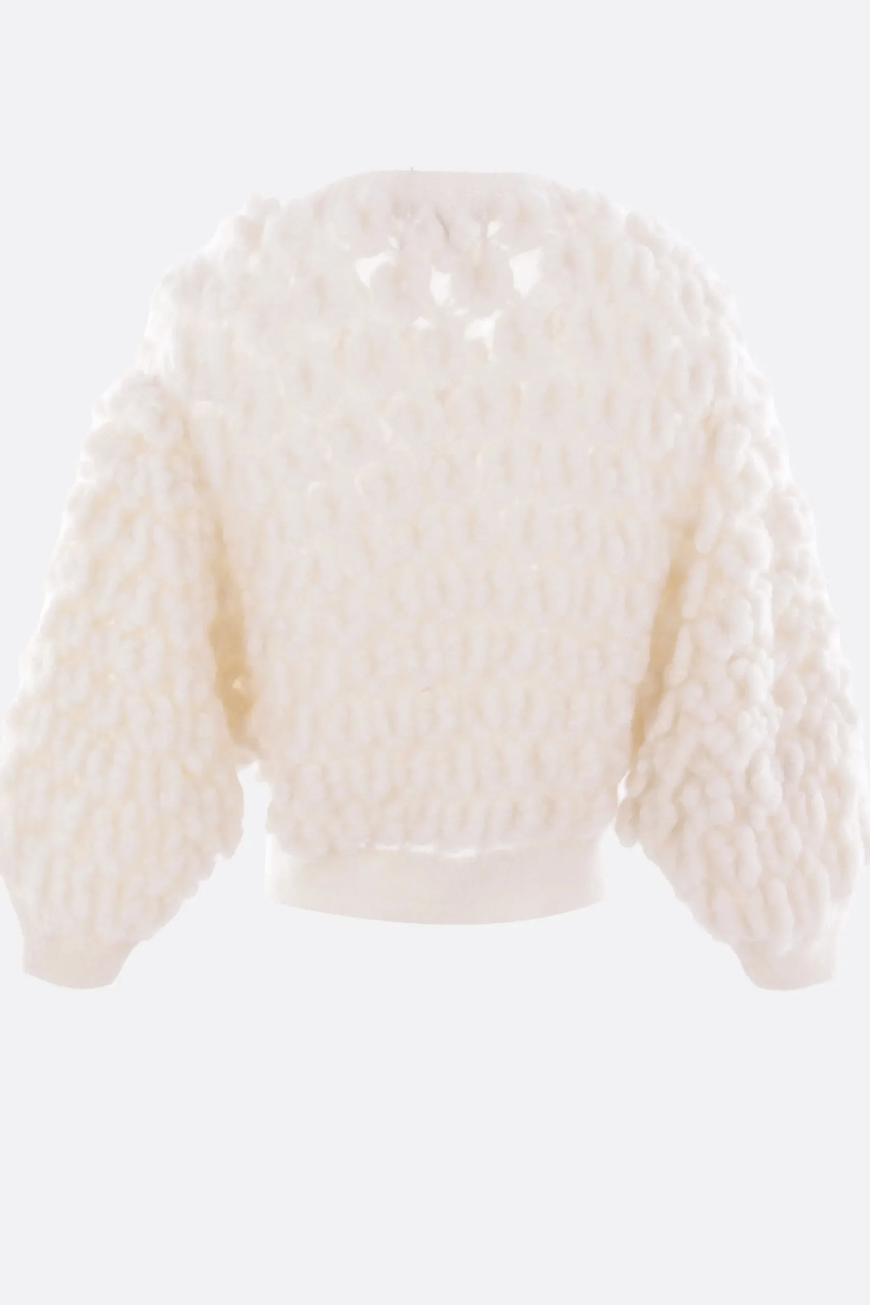 Women PAULINE DUJANCOURT mohair and silk cropped cardigan