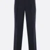 AURALEE mohair wool darted trousers