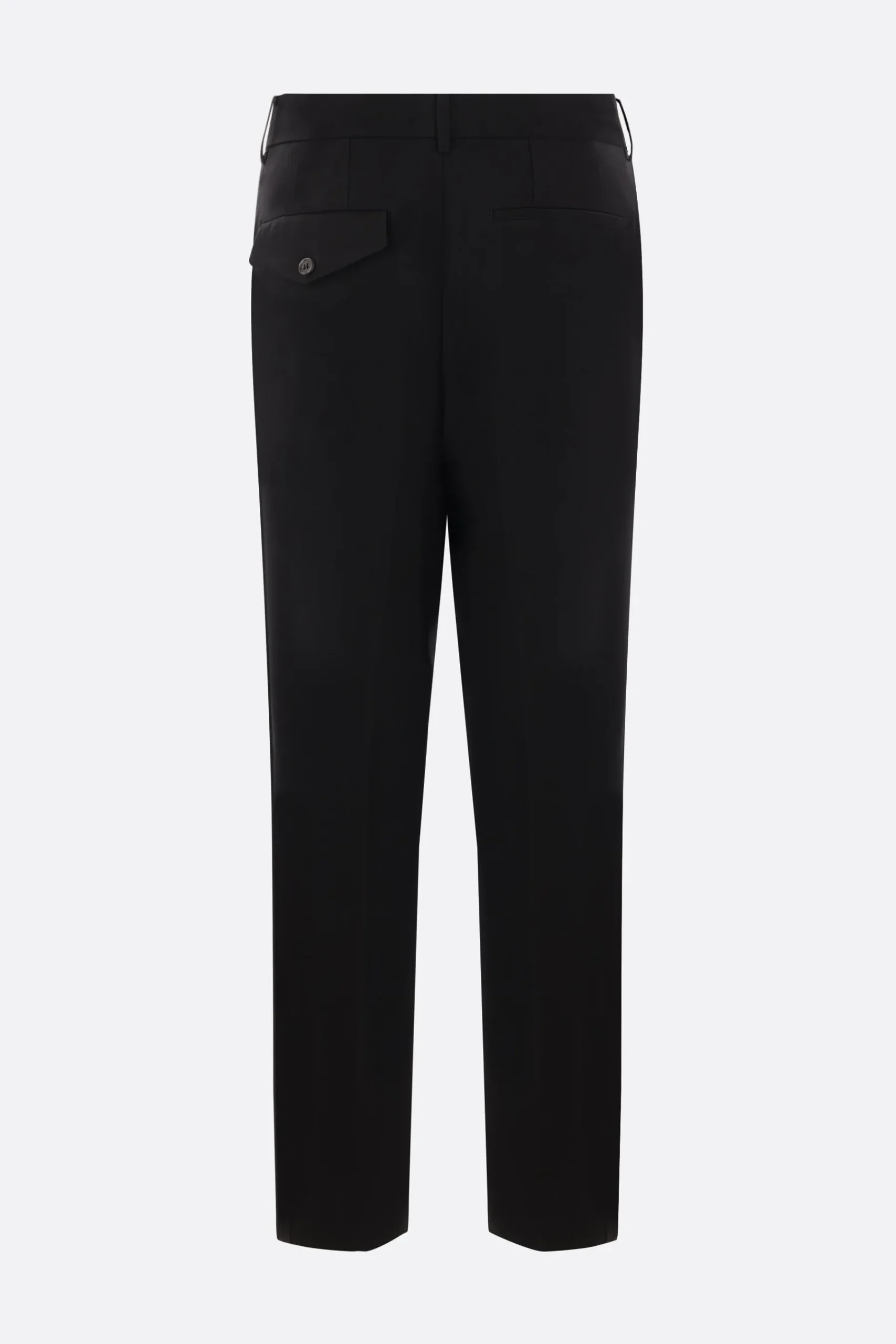 Women NOIR KEI NINOMIYA mohair wool tuxedo trousers