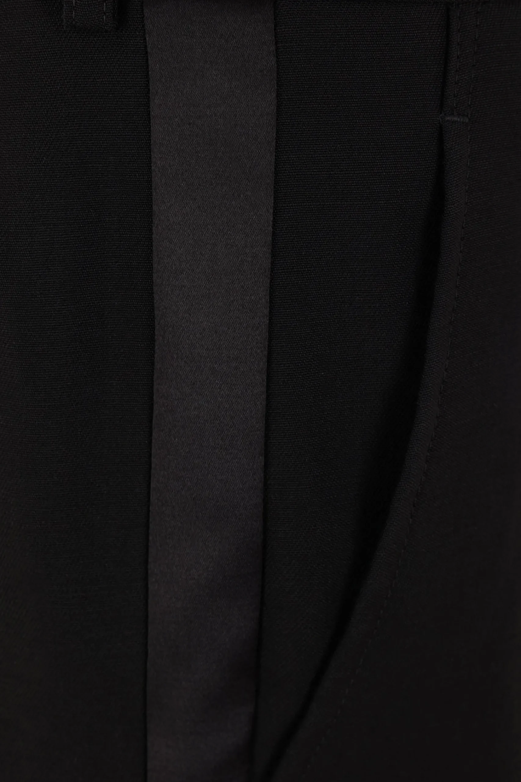 Women NOIR KEI NINOMIYA mohair wool tuxedo trousers