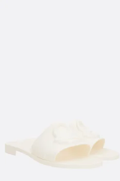 Women MONCLER Mon rubber slide sandals