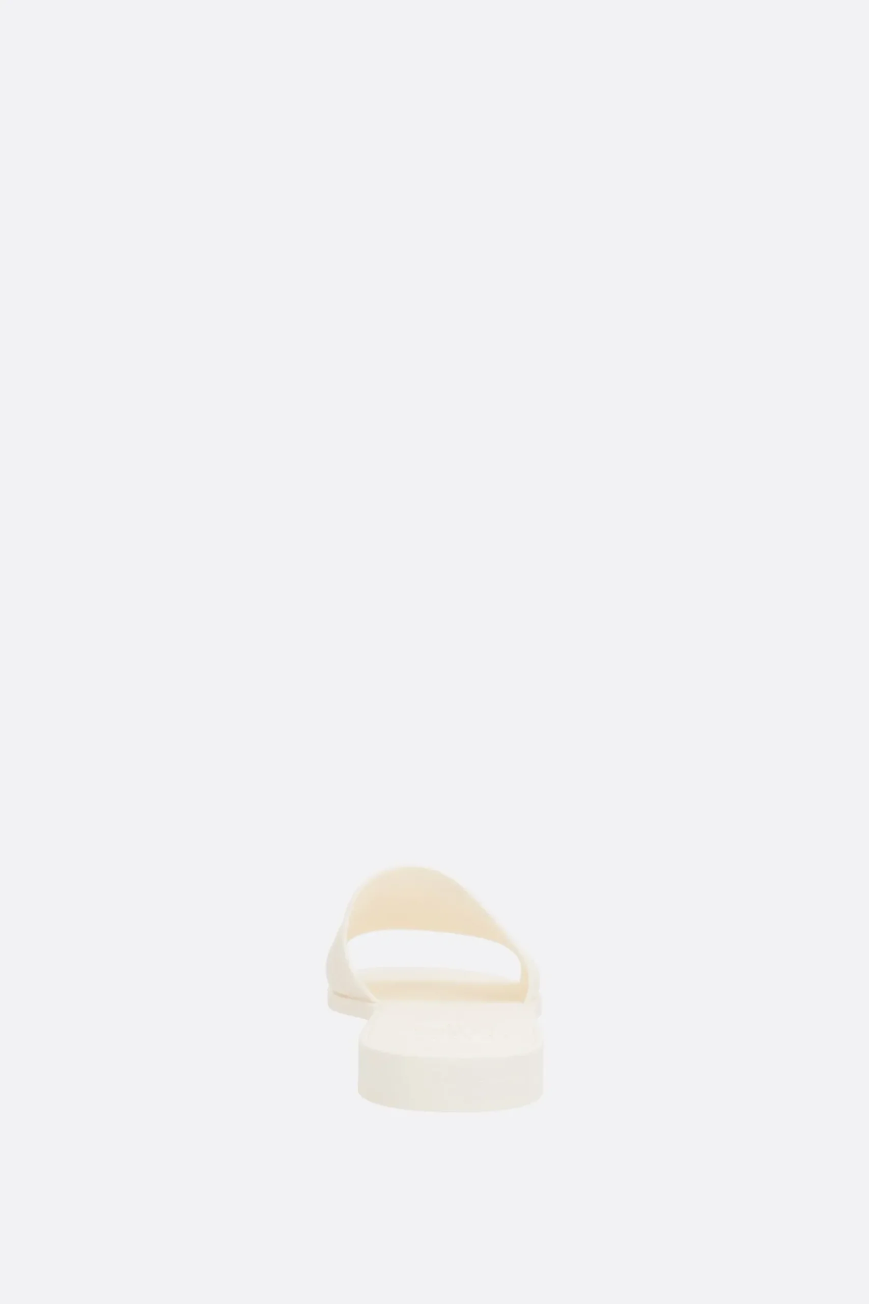 Women MONCLER Mon rubber slide sandals