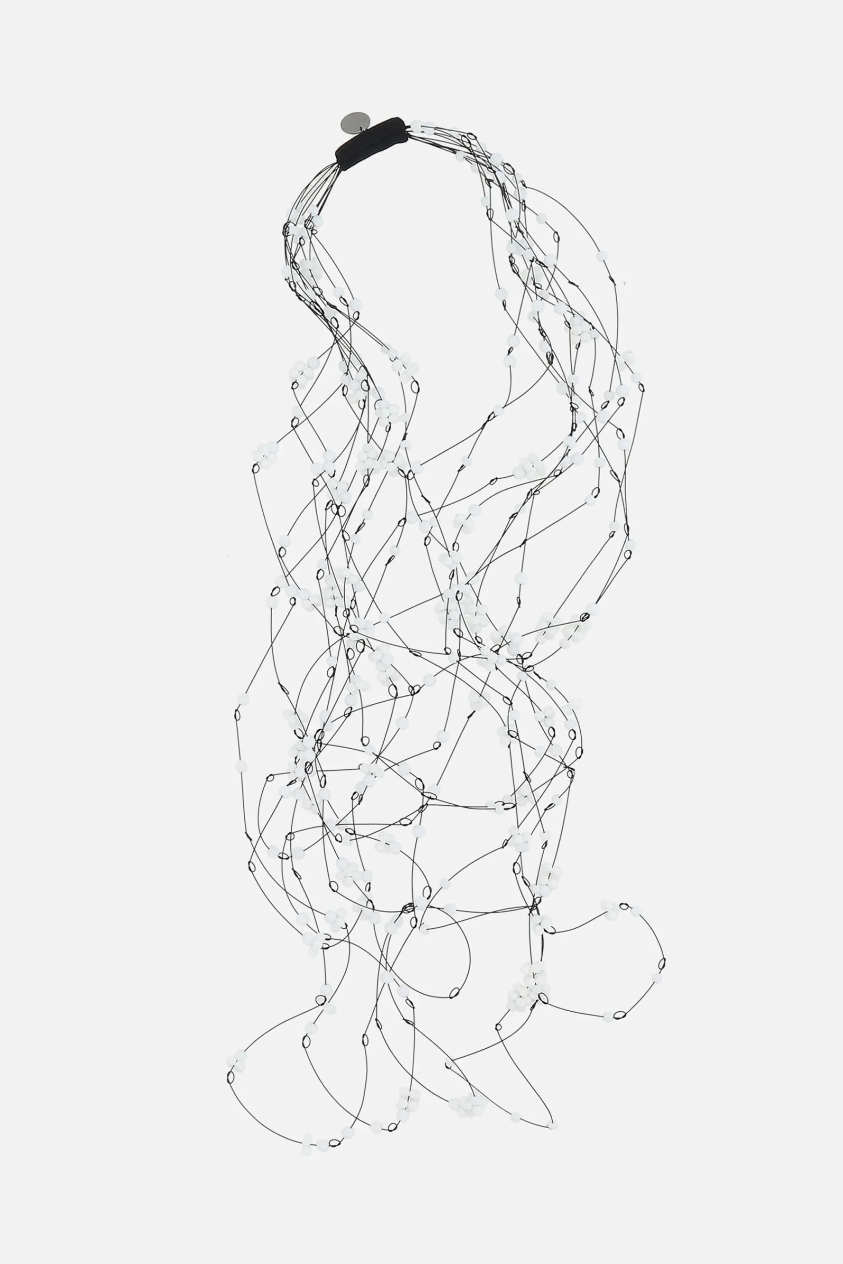 Women MARIA CALDERARA multi-wrap necklace with beads