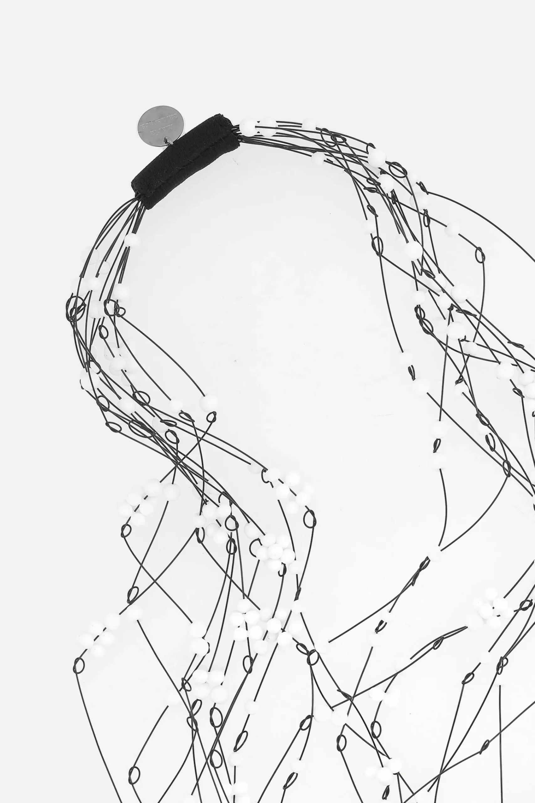 Women MARIA CALDERARA multi-wrap necklace with beads