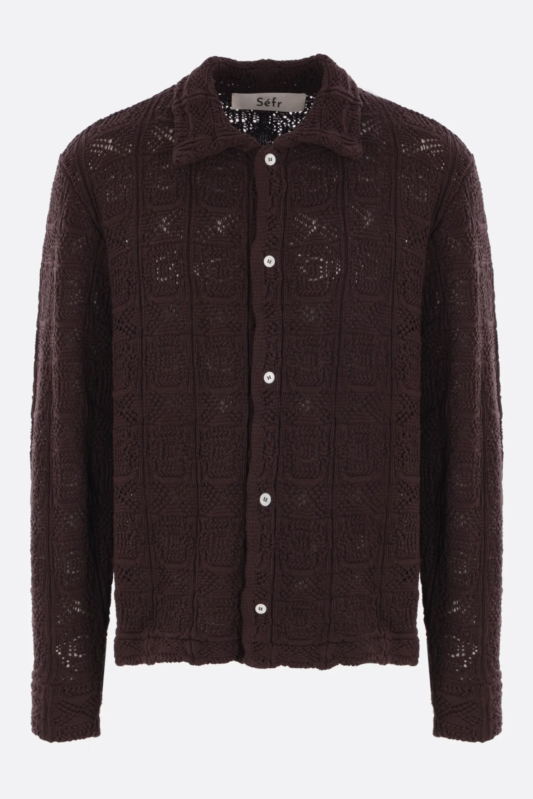 SÉFR Myles cardigan in cotton