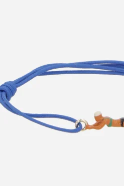 Women ALIITA Nadadora Bikini cord bracelet with gold pendant