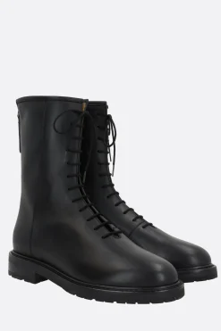 Women LEGRES nappa combat boots