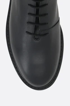 Women LEGRES nappa combat boots