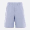 META CAMPANIA COLLECTIVE Neil drawstring shorts in Oxford cotton
